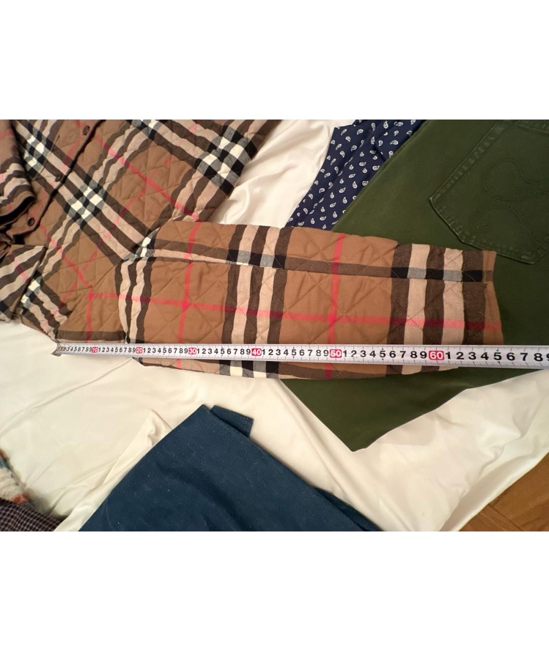 BURBERRY Коричневая куртка, фото 7