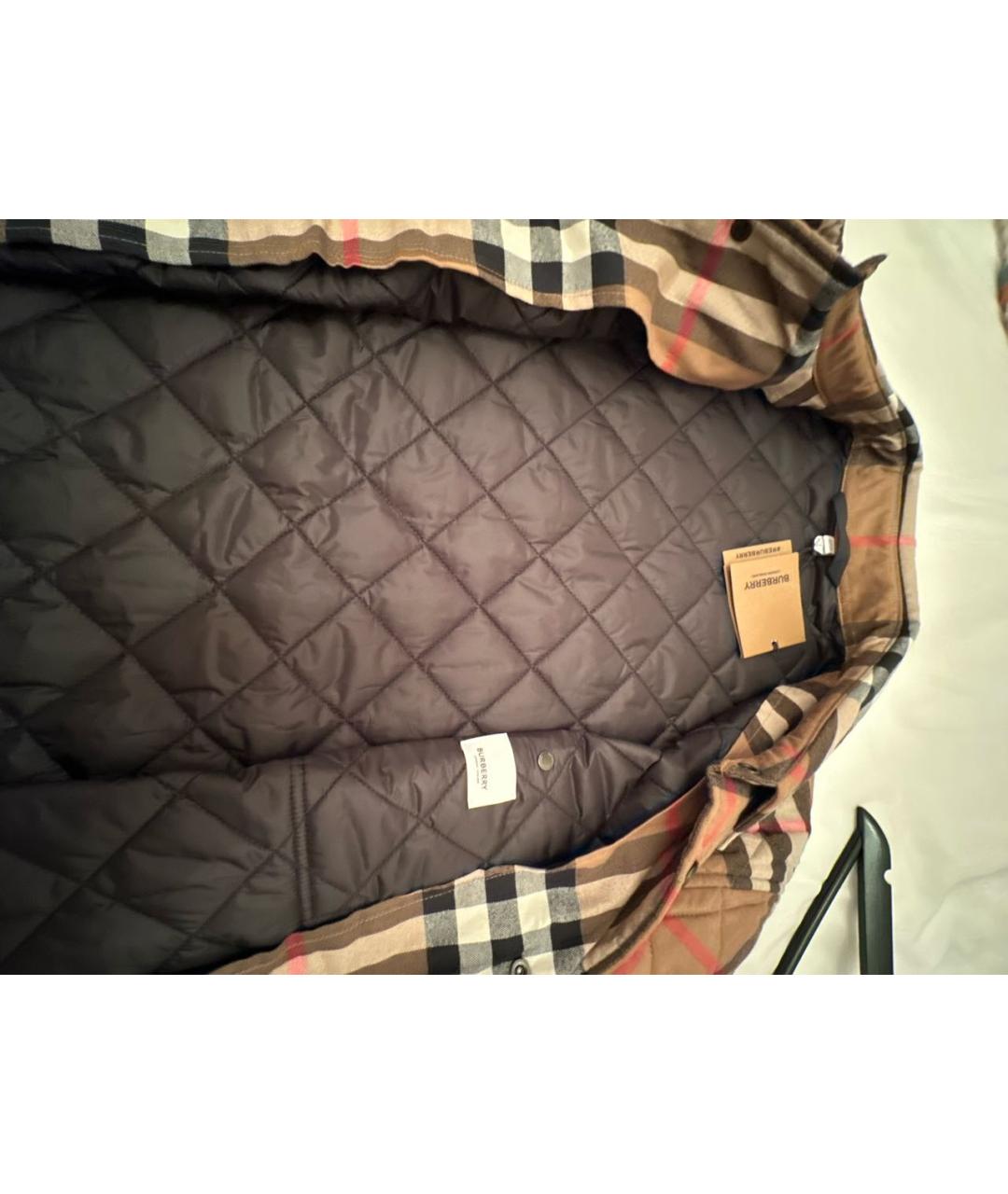 BURBERRY Коричневая куртка, фото 3
