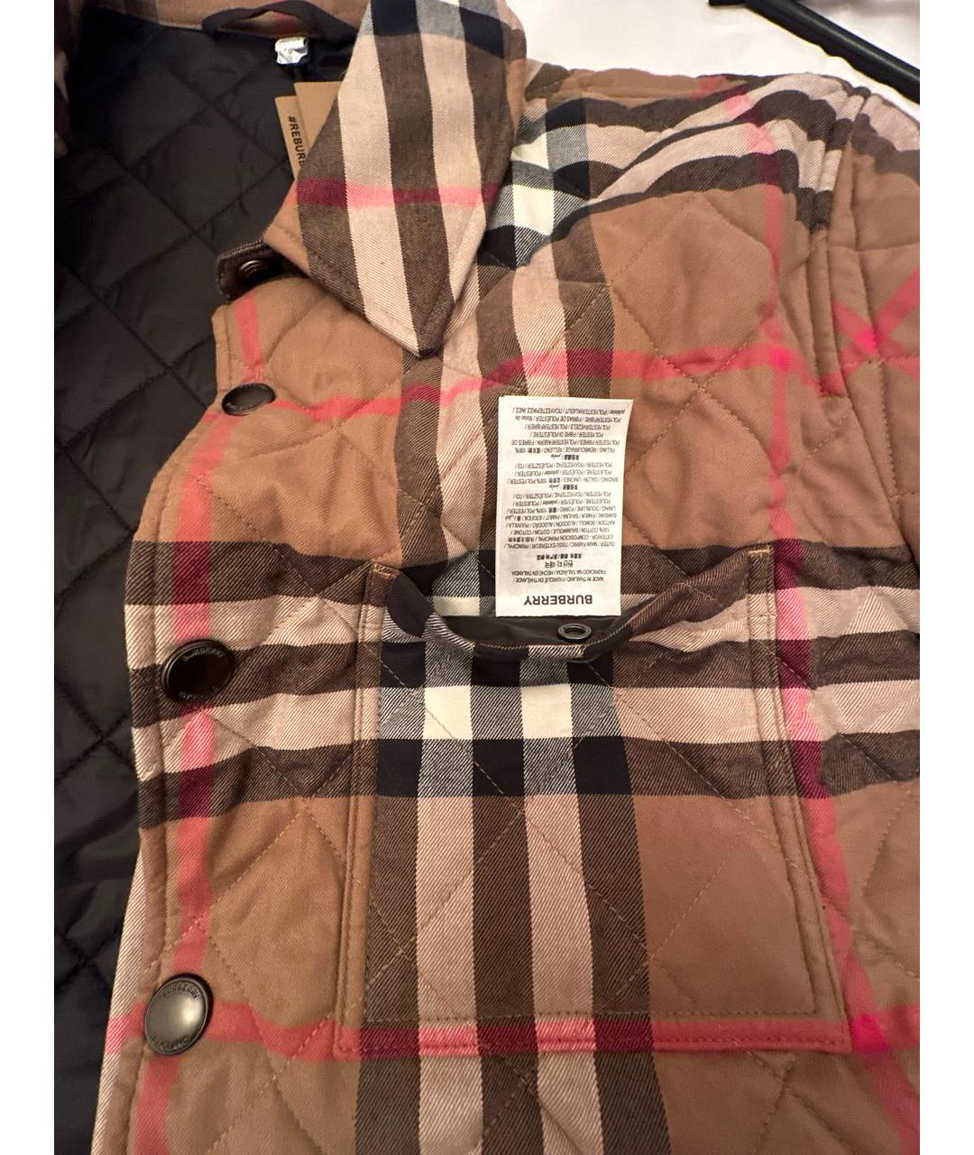 BURBERRY Коричневая куртка, фото 4