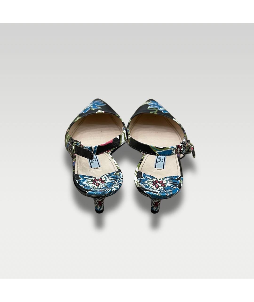 PRADA Мульти кожаные туфли, фото 3