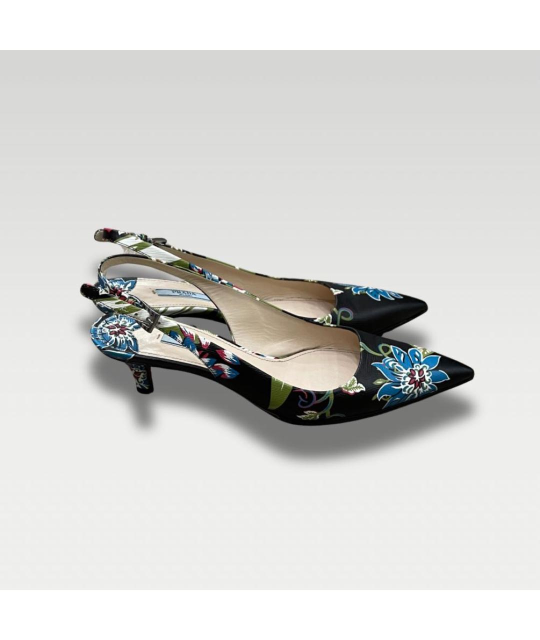 PRADA Мульти кожаные туфли, фото 5