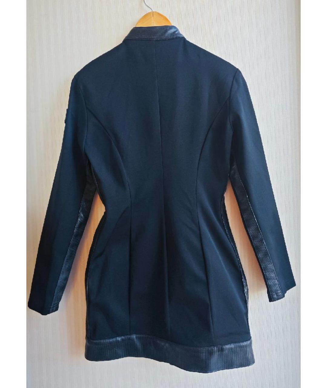 VERSACE JEANS COUTURE Черное хлопковое платье, фото 2