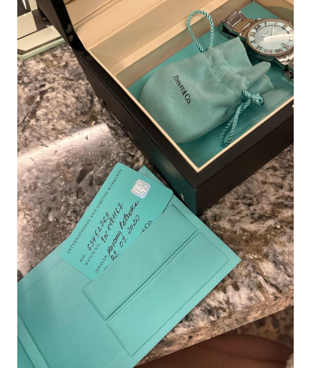 TIFFANY&CO Серебряные металлические часы, фото 4