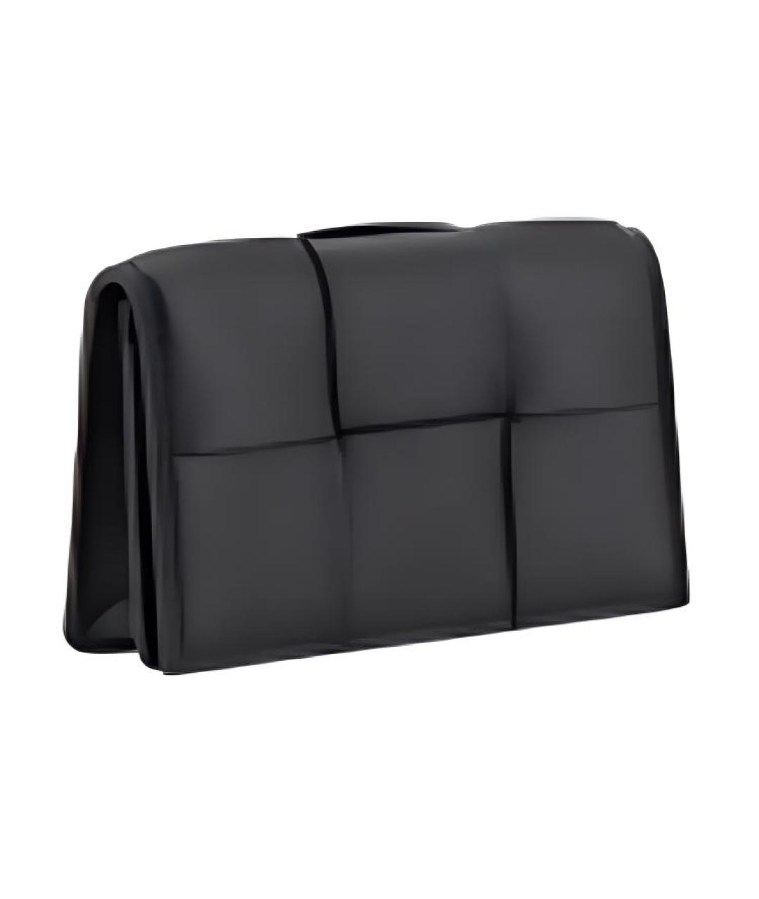 BOTTEGA VENETA Черный кожаный кардхолдер, фото 2