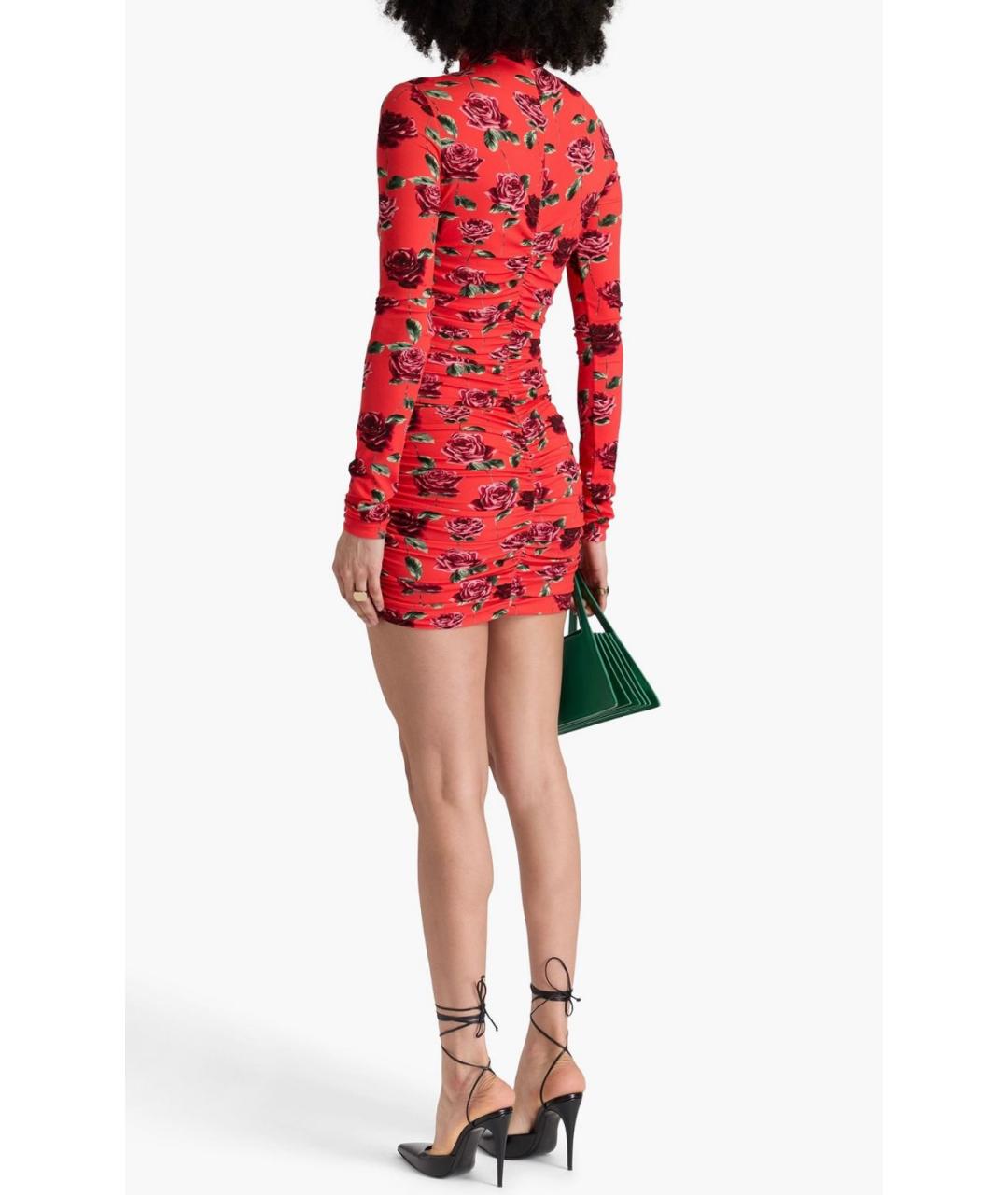 MAGDA BUTRYM Красное коктейльное платье, фото 3