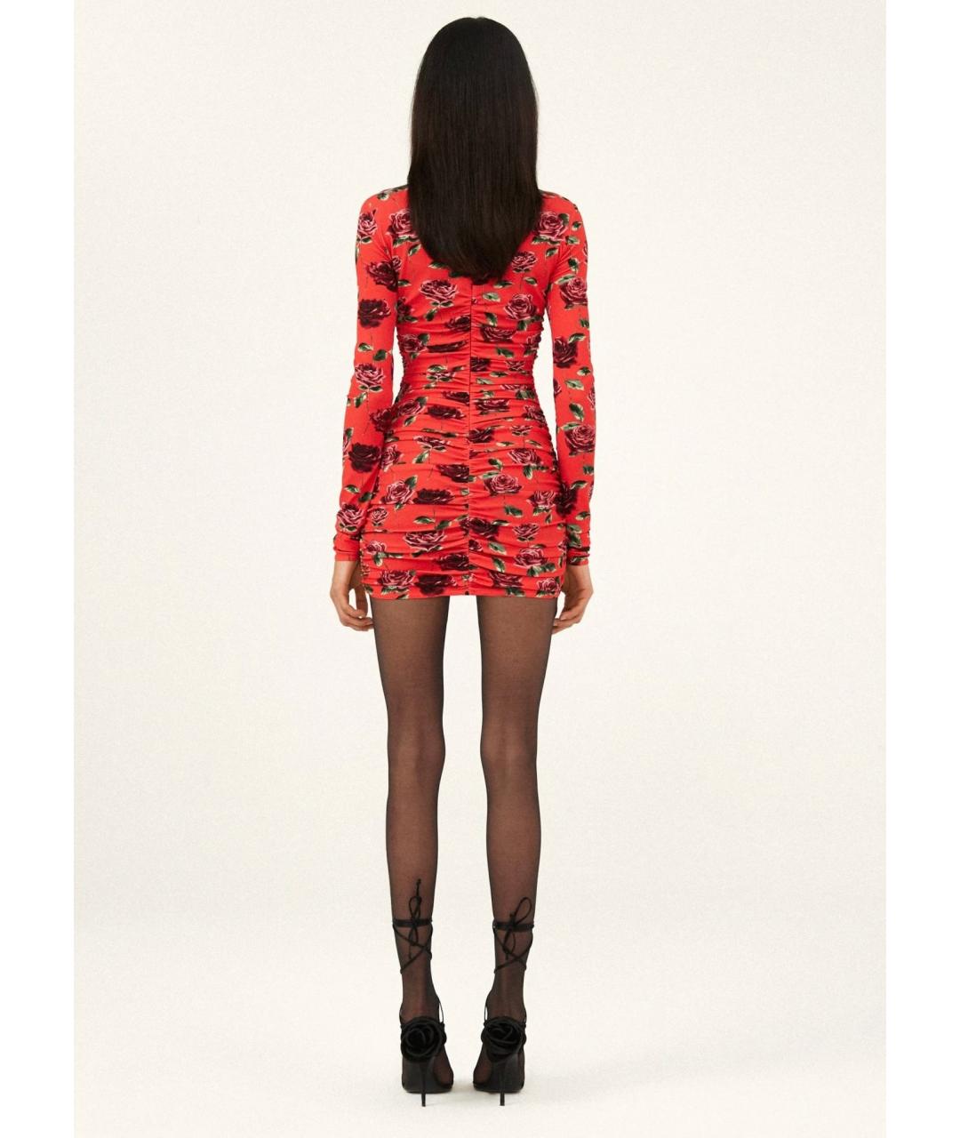 MAGDA BUTRYM Красное коктейльное платье, фото 5