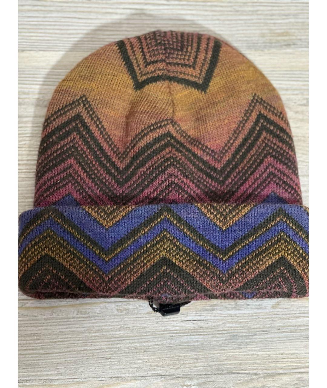 MISSONI Мульти шерстяная шапка, фото 6