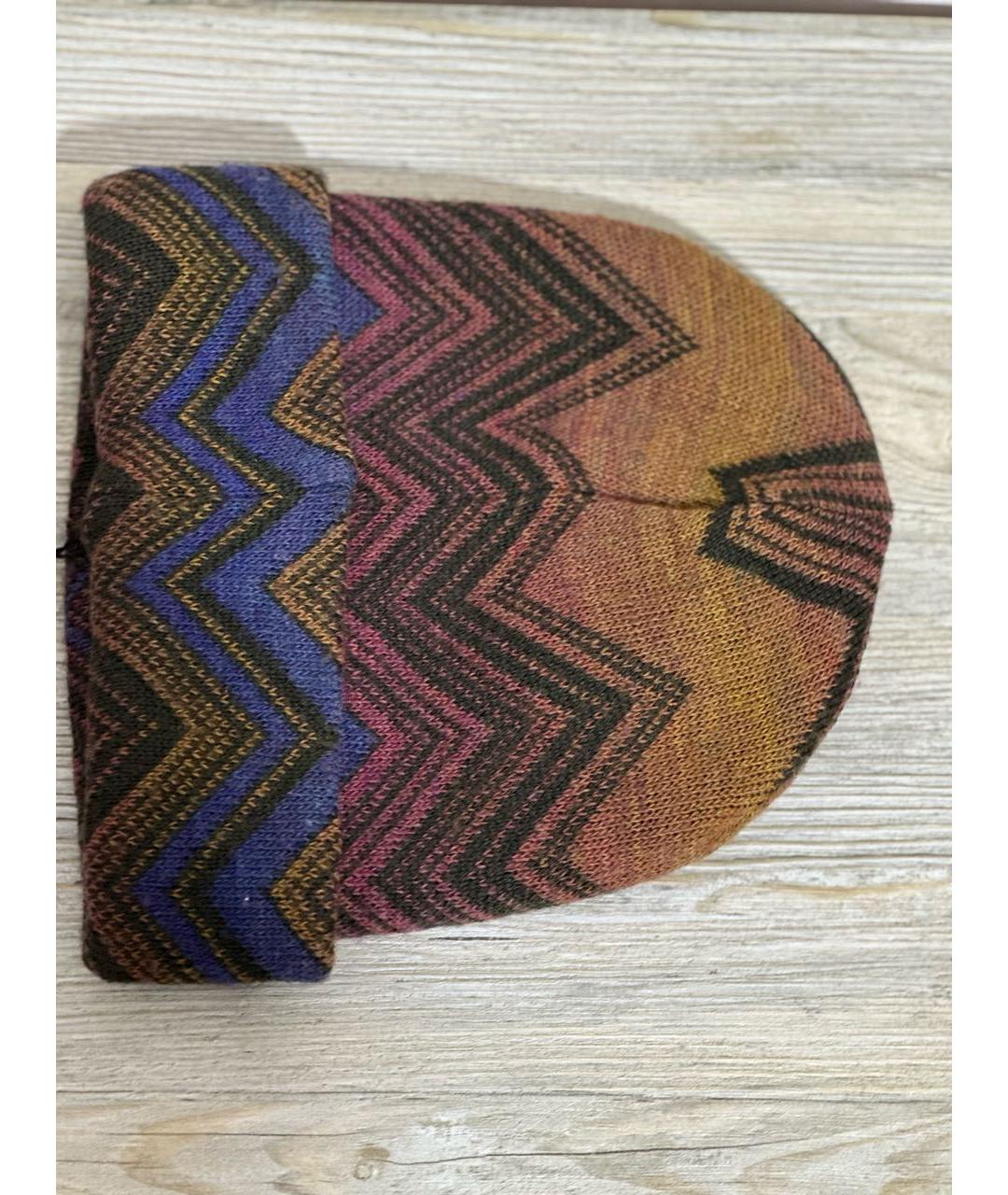 MISSONI Мульти шерстяная шапка, фото 4