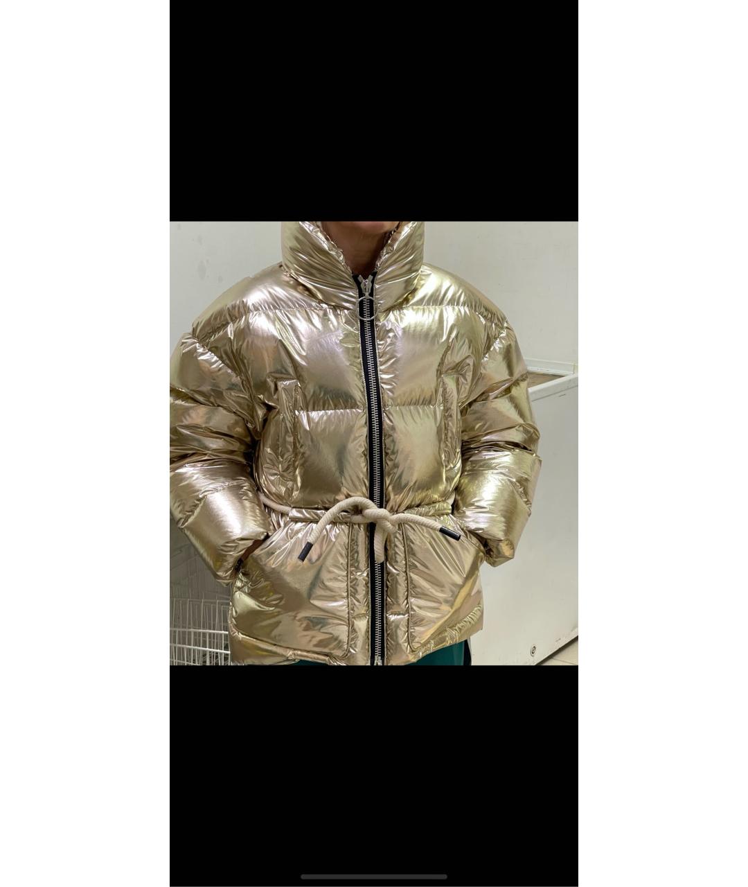 IENKI IENKI Золотой пуховик, фото 5