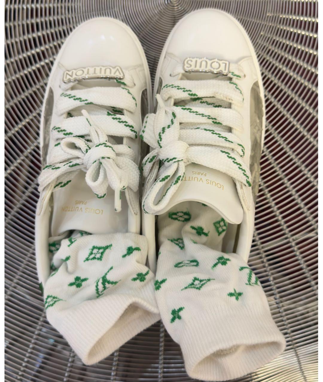 LOUIS VUITTON Белые кеды, фото 3