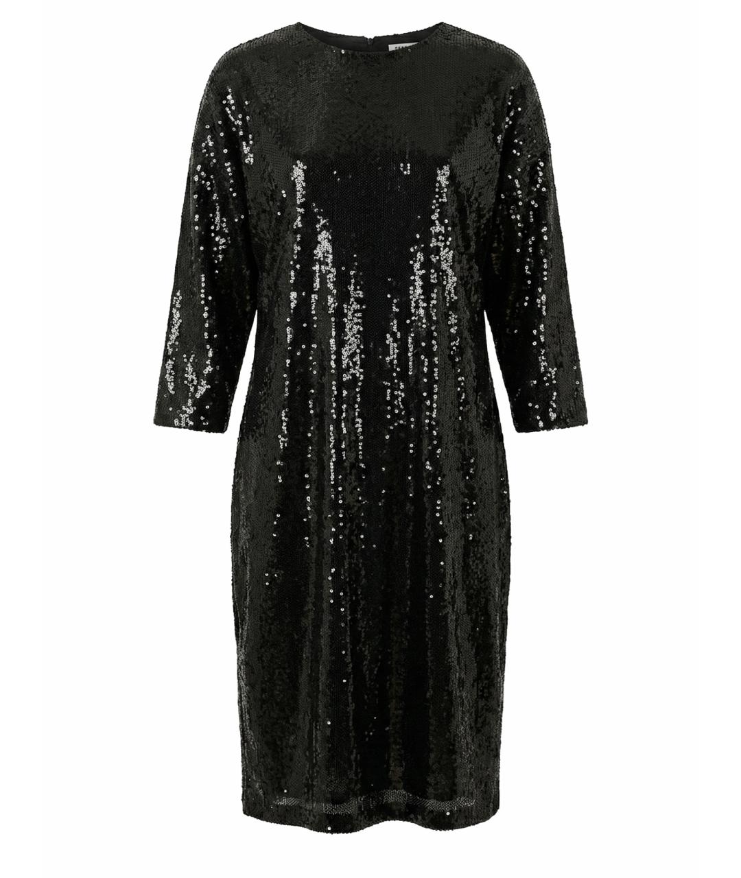 P.A.R.O.S.H. Черное коктейльное платье, фото 1