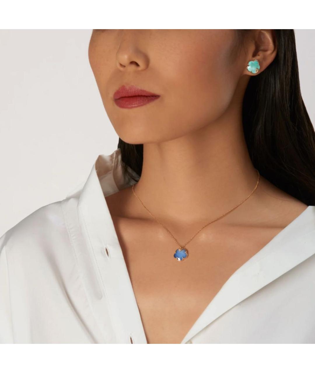 PASQUALE BRUNI Бирюзовые серьги из розового золота, фото 2