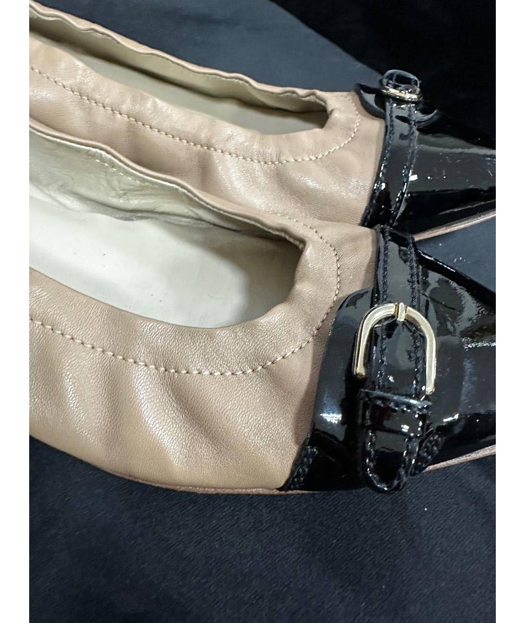 AGL Мульти кожаные балетки, фото 3