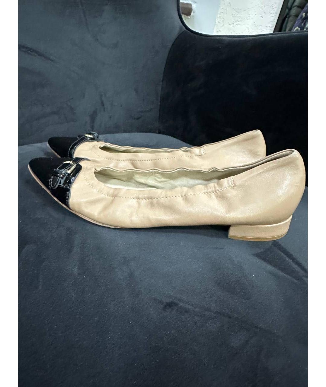 AGL Мульти кожаные балетки, фото 7