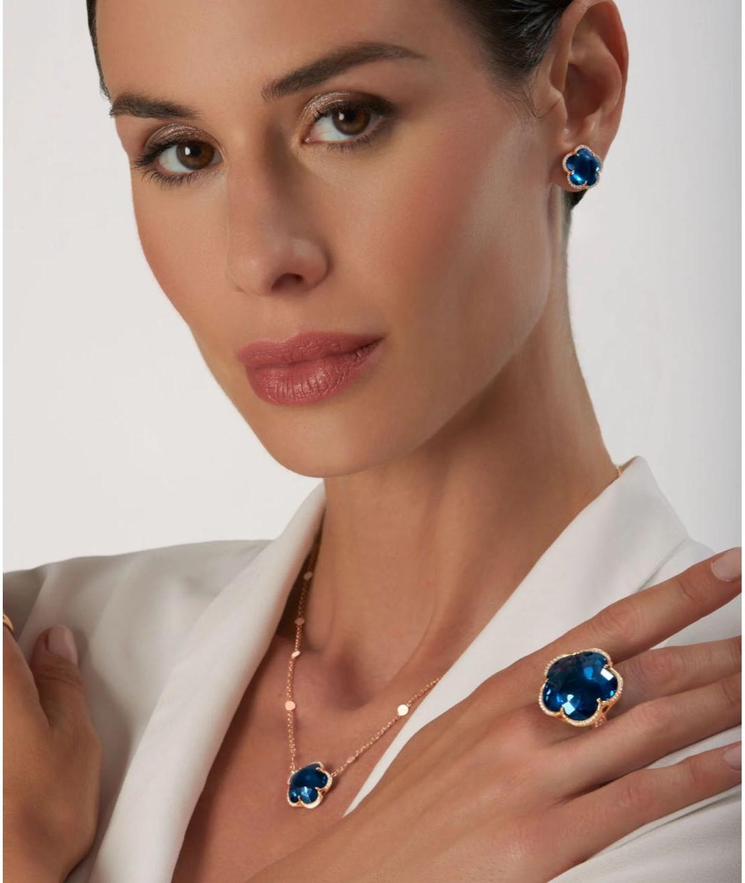 PASQUALE BRUNI Синие серьги из розового золота, фото 2