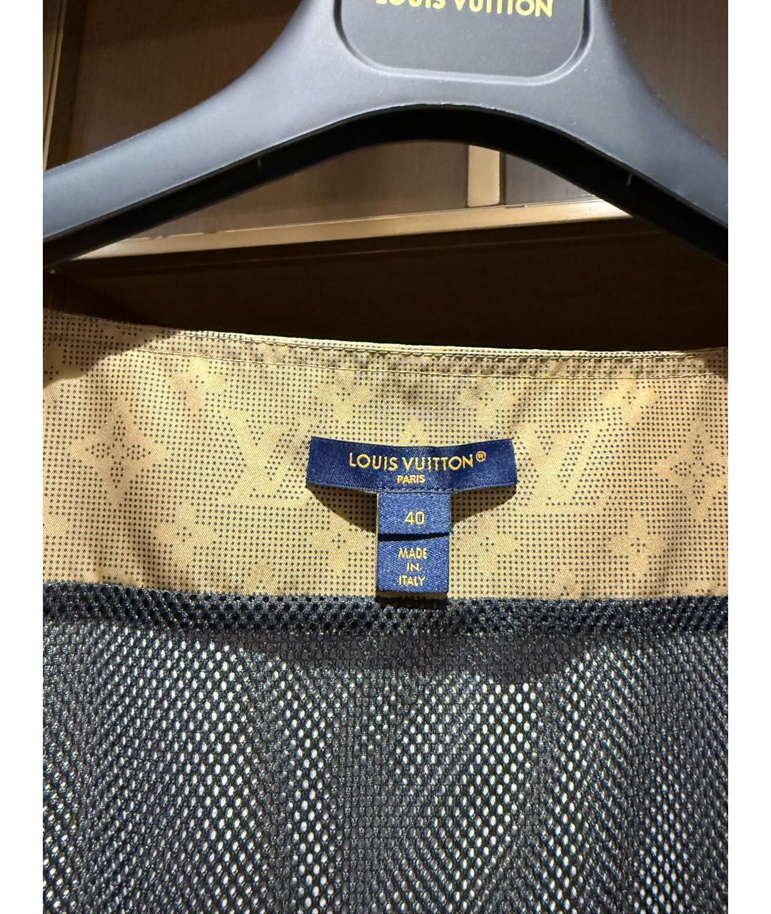 LOUIS VUITTON Коричневое полиамидовое повседневное платье, фото 2