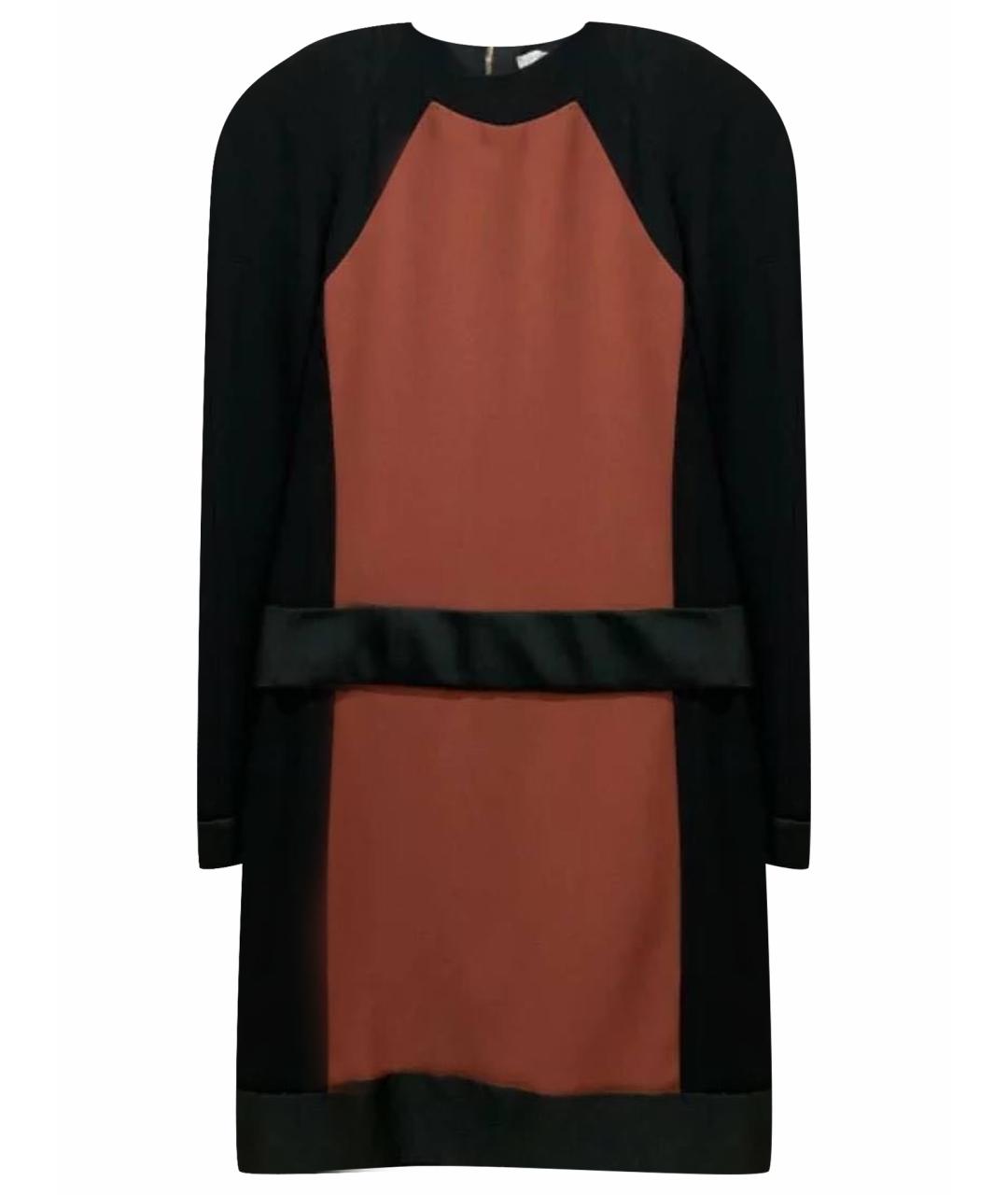 VICTORIA BECKHAM Мульти синтетическое повседневное платье, фото 1