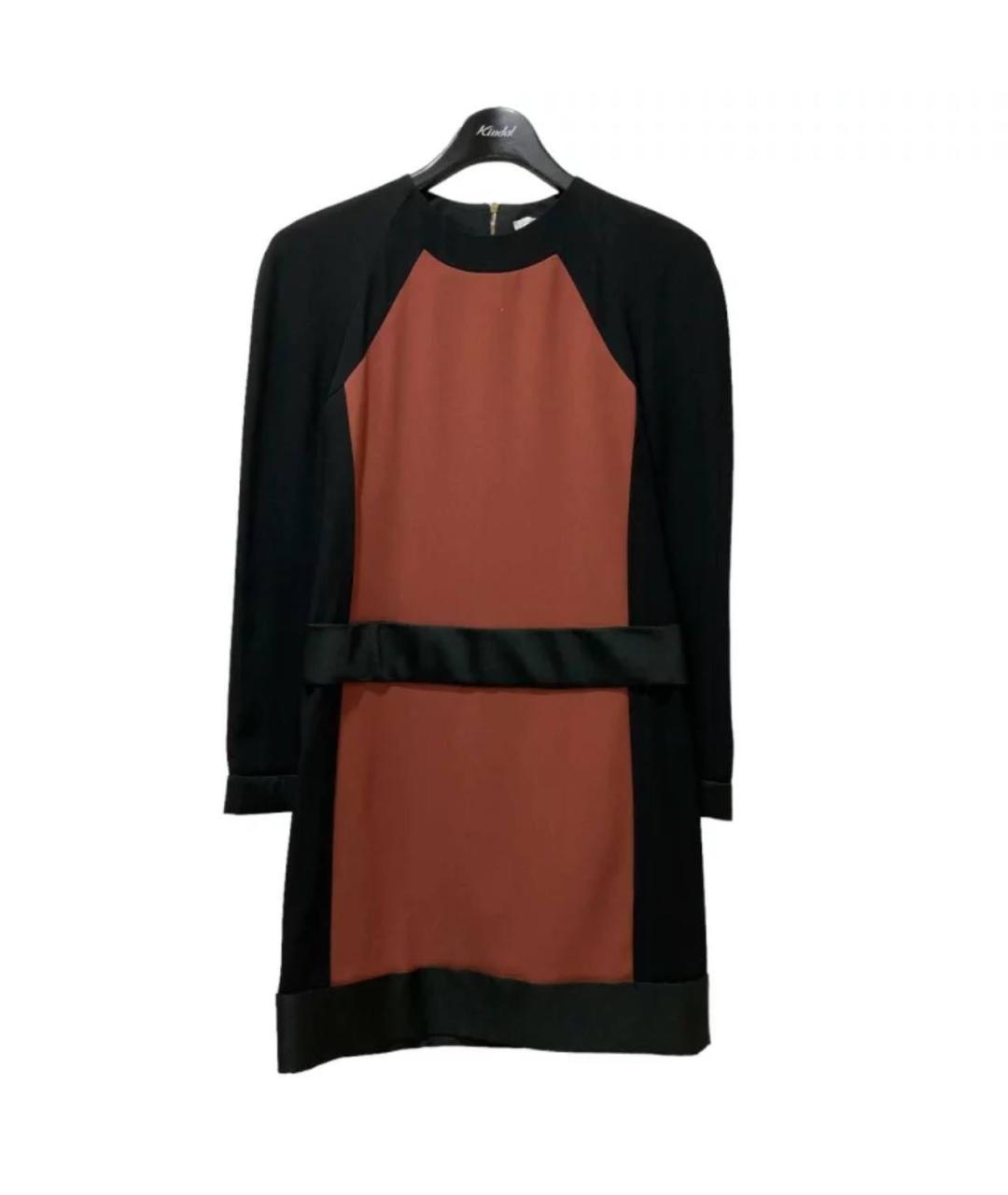 VICTORIA BECKHAM Мульти синтетическое повседневное платье, фото 8