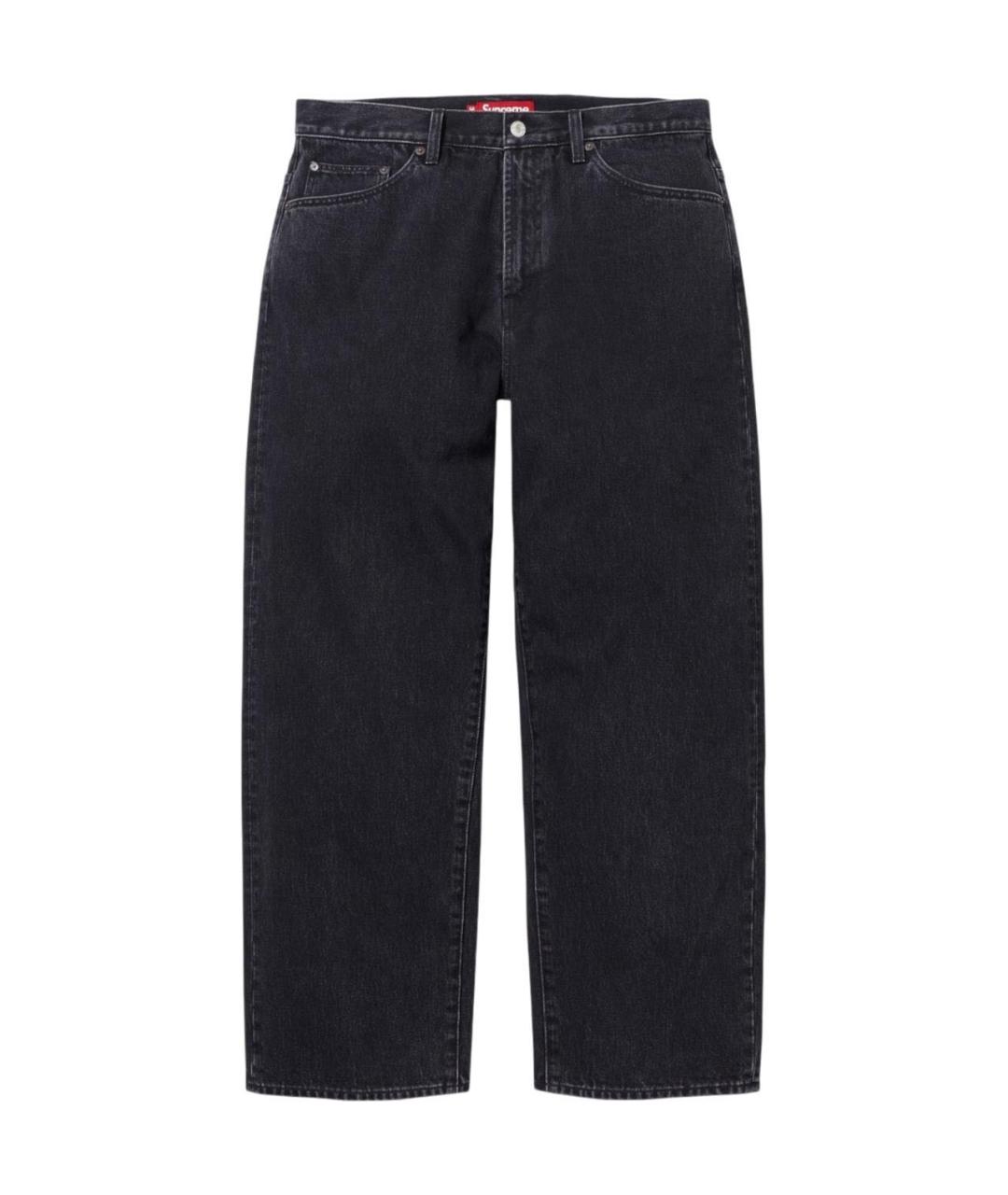 SUPREME Черные джинсы, фото 1