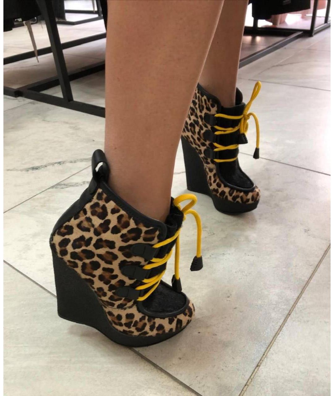 DSQUARED2 Мульти кожаные ботильоны, фото 3