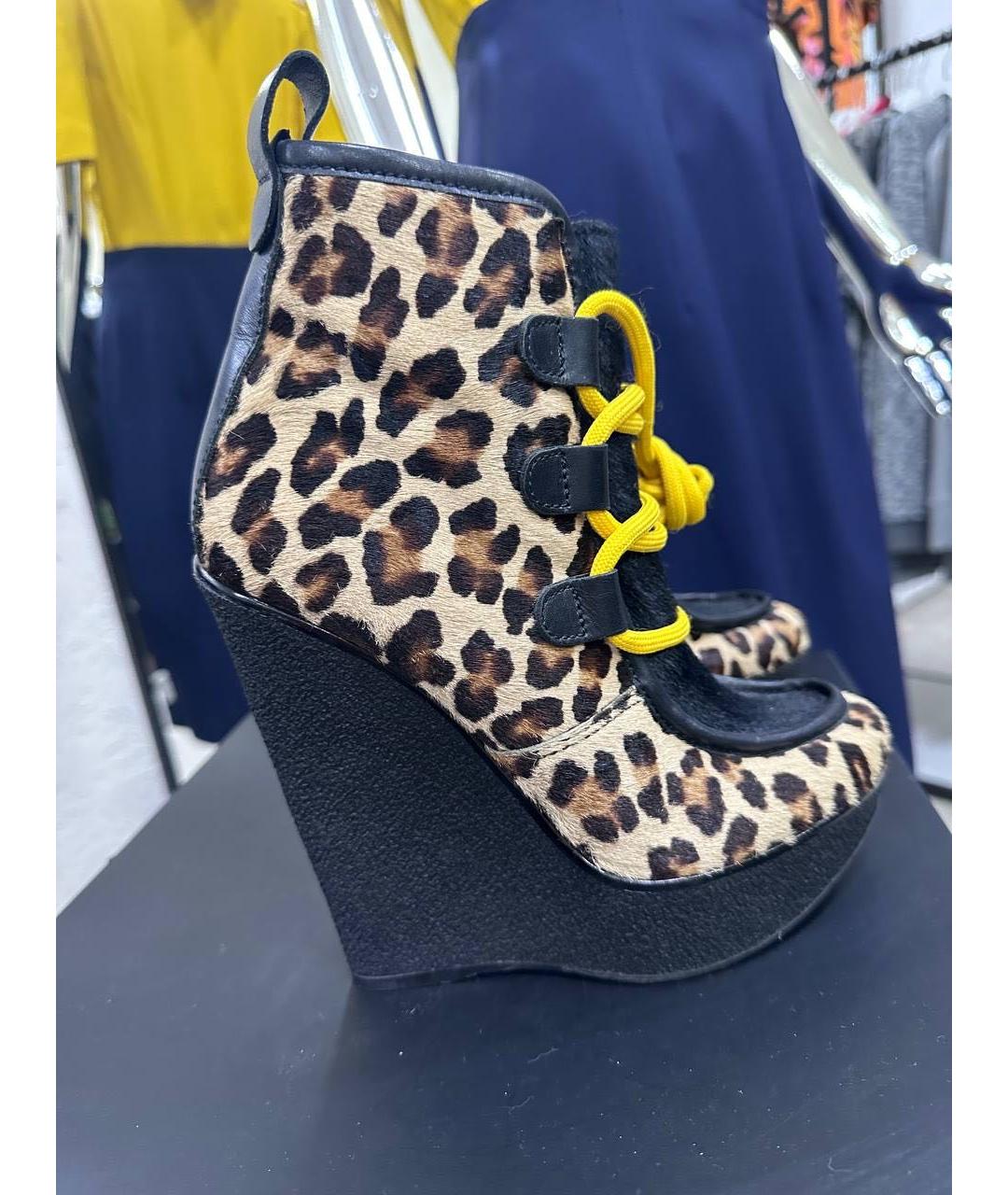 DSQUARED2 Мульти кожаные ботильоны, фото 6