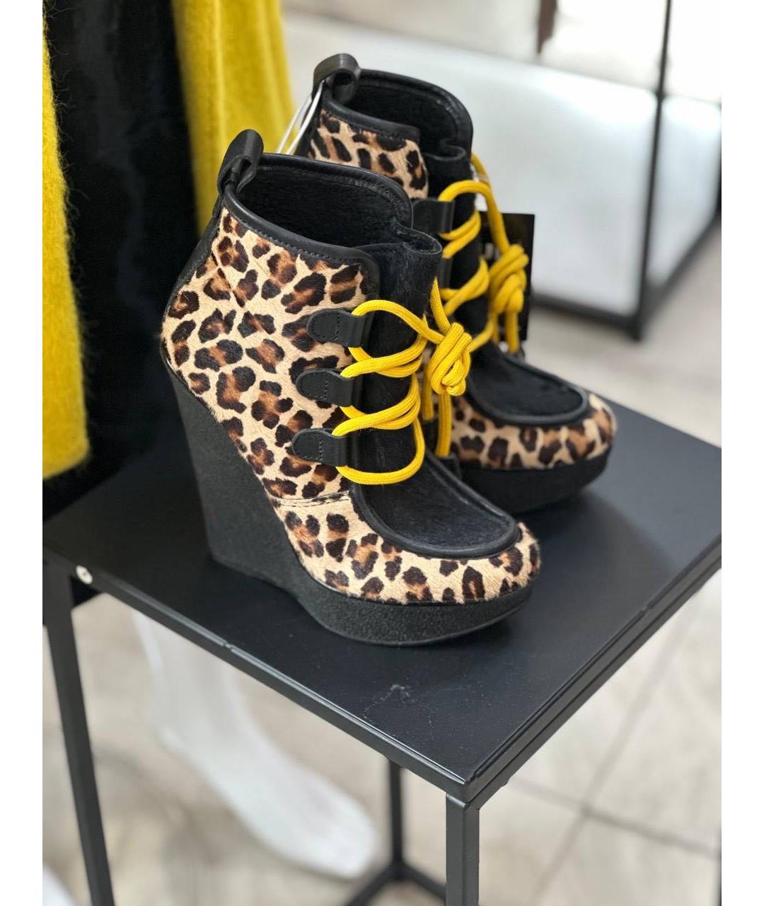 DSQUARED2 Мульти кожаные ботильоны, фото 5