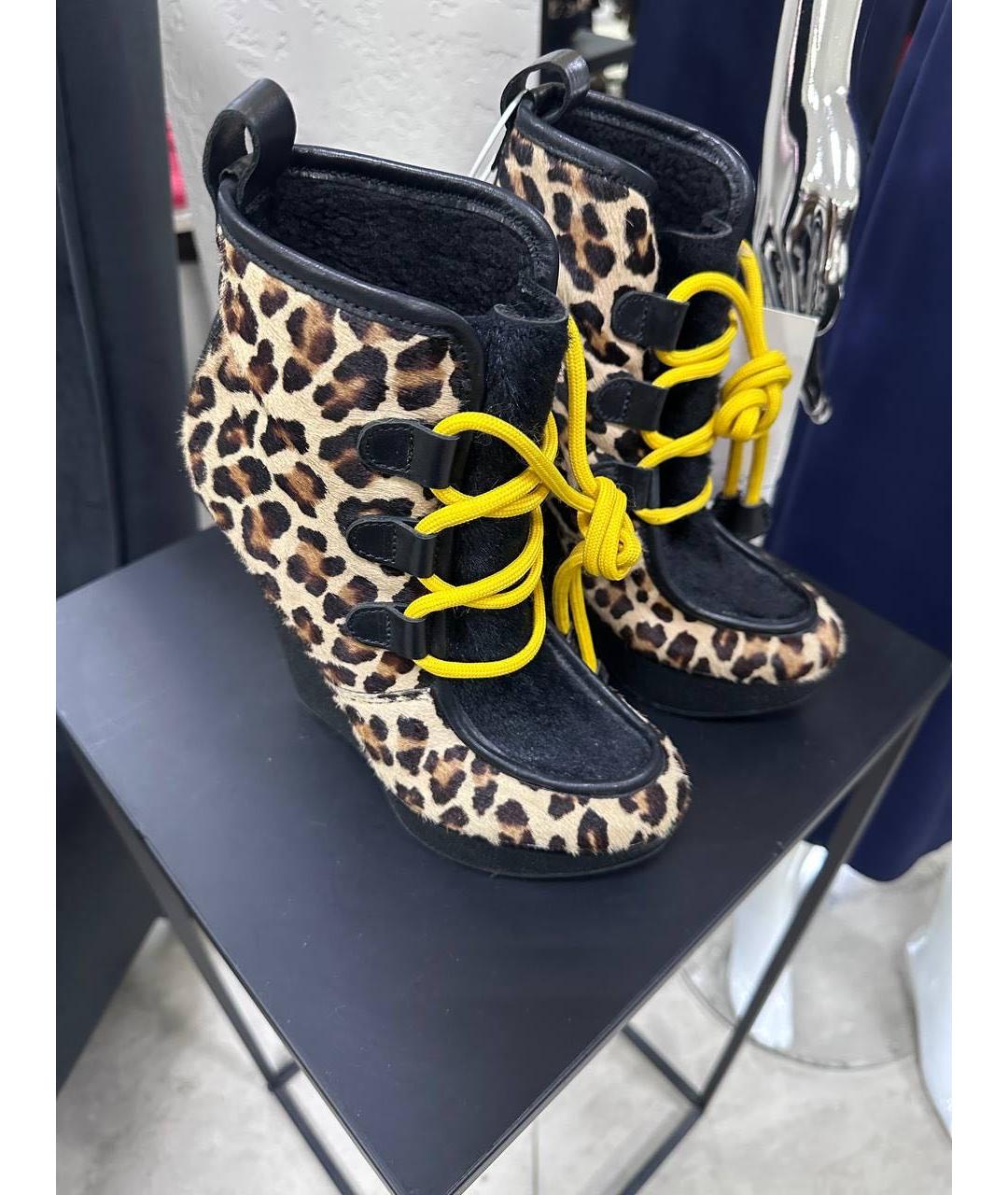 DSQUARED2 Мульти кожаные ботильоны, фото 2