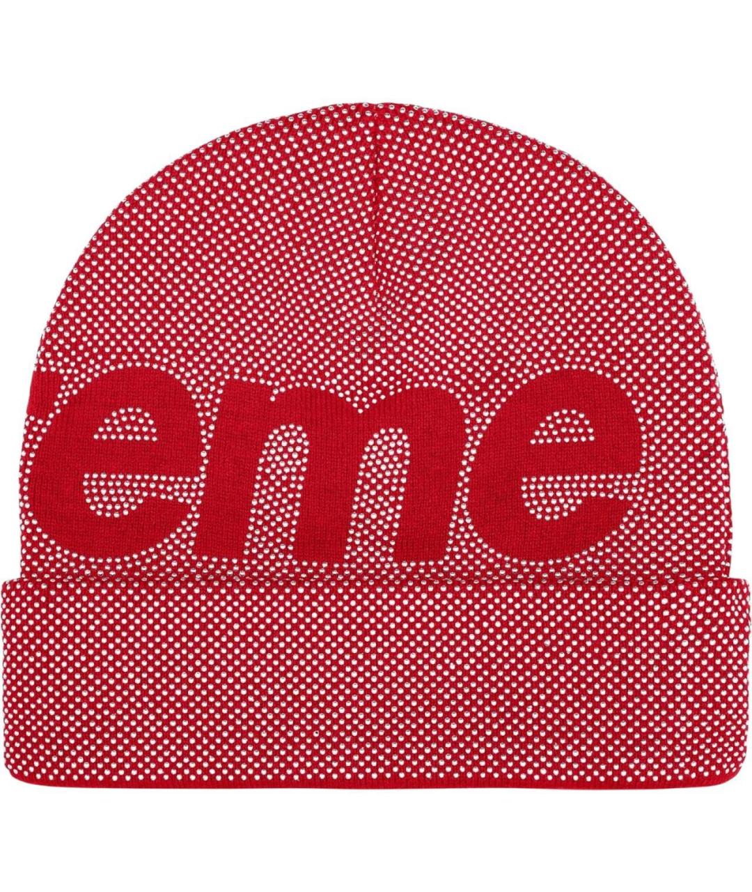 SUPREME Красная шерстяная шапка, фото 2