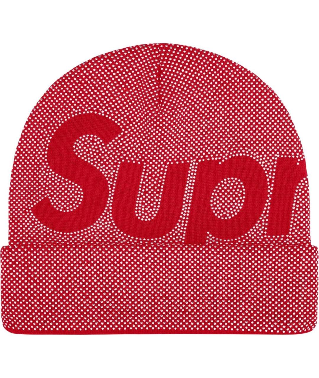 SUPREME Красная шерстяная шапка, фото 3