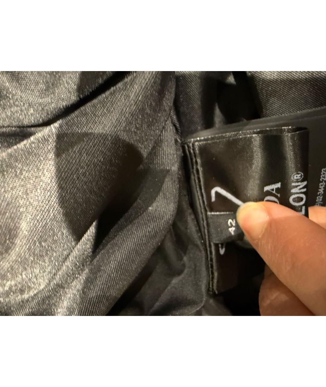 PRADA Черное повседневное платье, фото 4