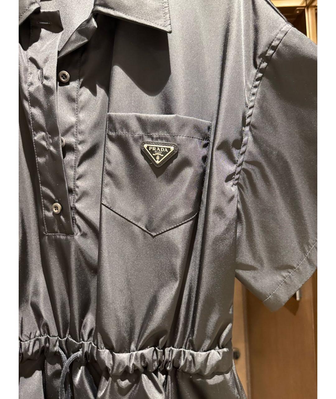 PRADA Черное повседневное платье, фото 2