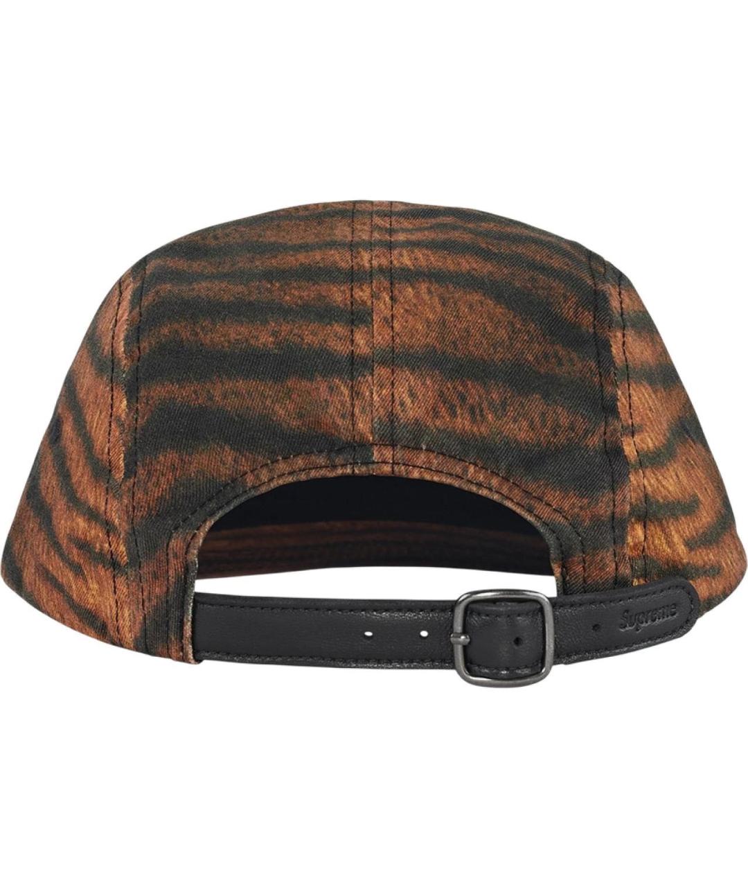 SUPREME Коричневая хлопковая кепка/бейсболка, фото 2