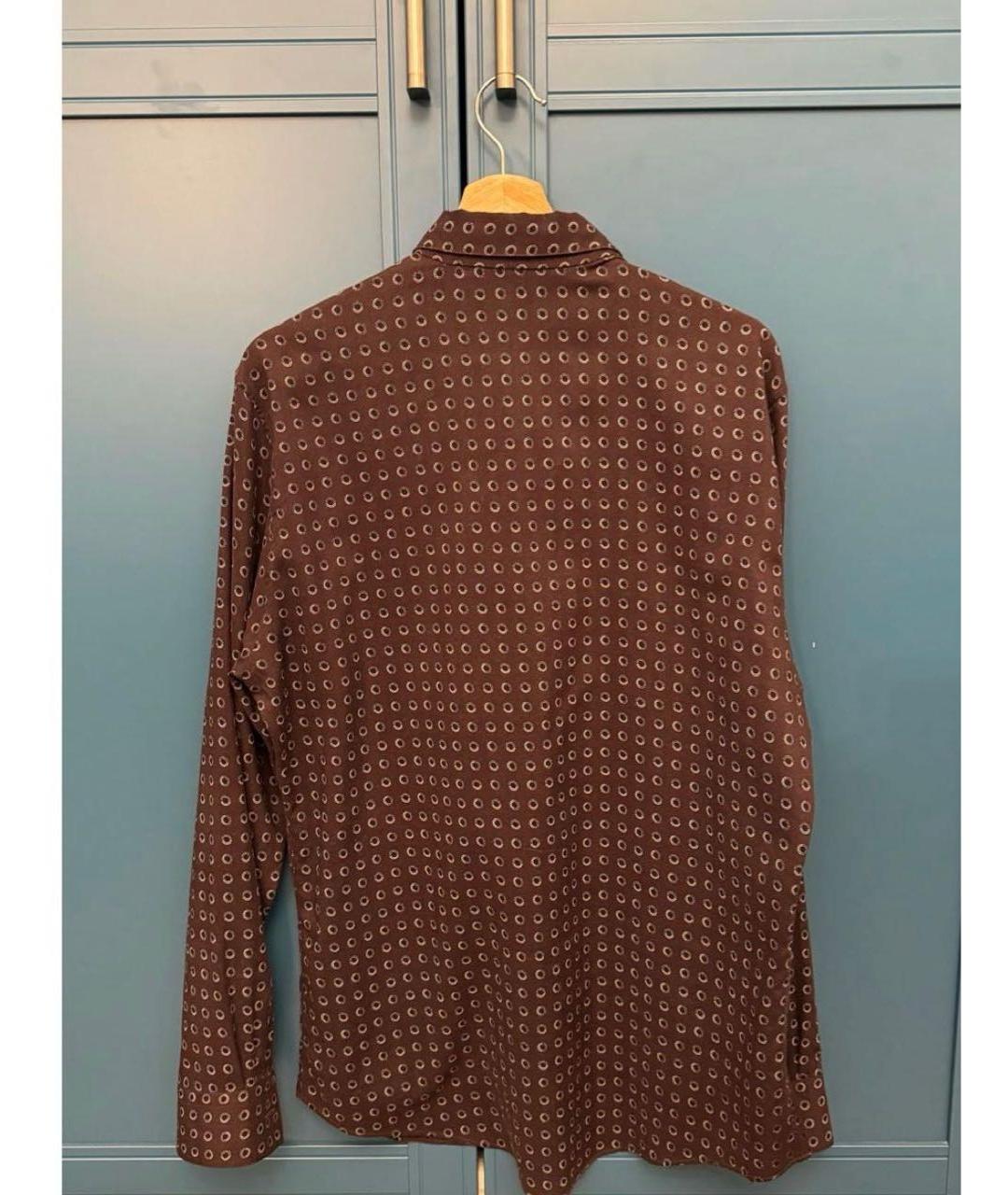 HERMES Фиолетовая кашемировая кэжуал рубашка, фото 2