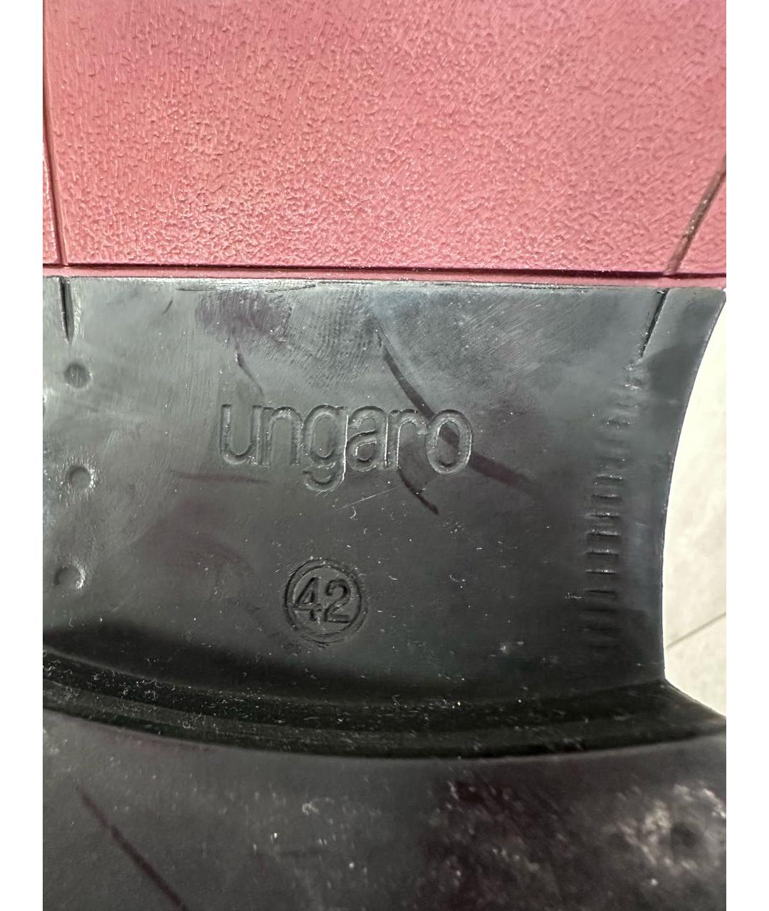 UNGARO Мульти кожаные низкие ботинки, фото 2