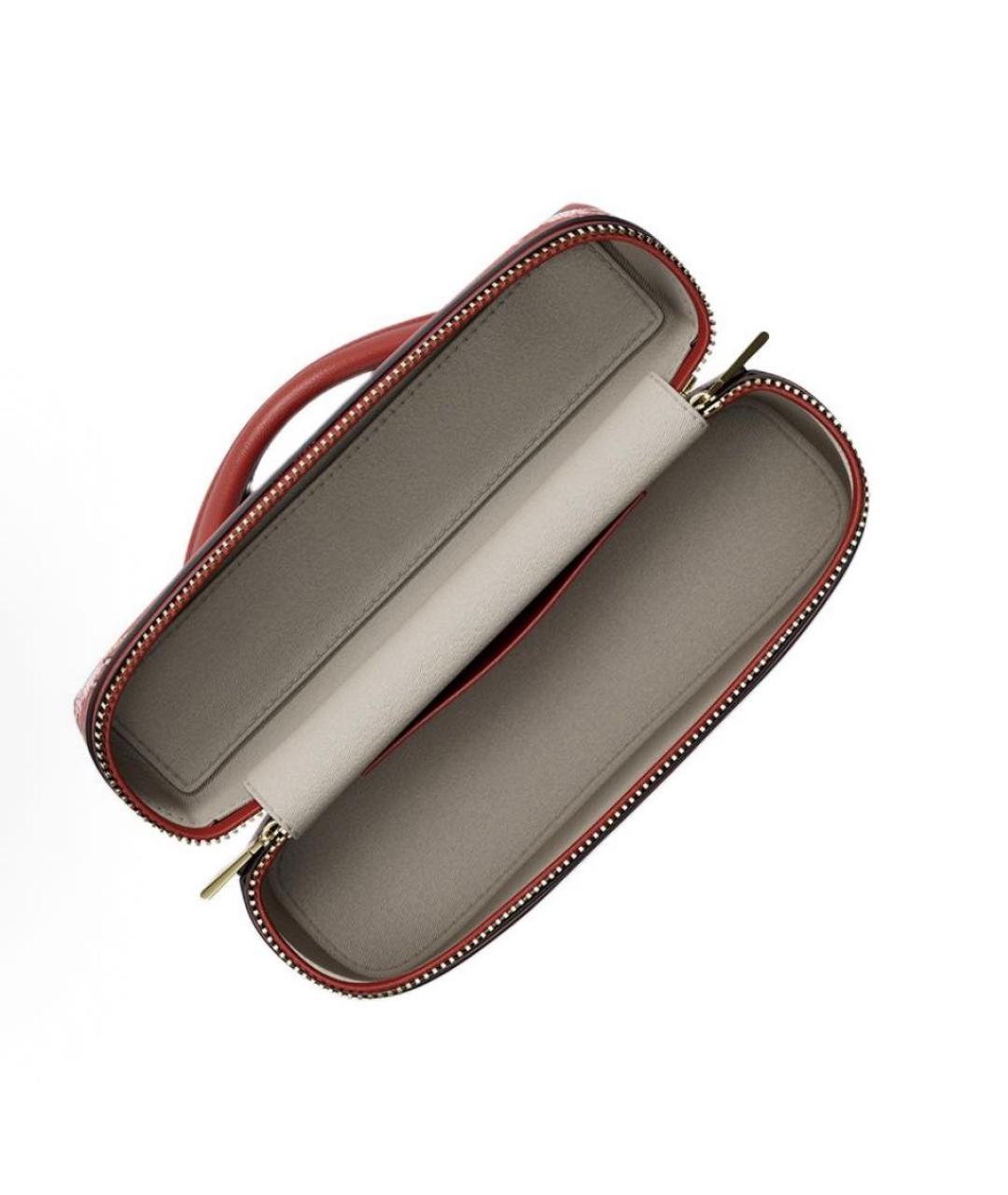 MICHAEL KORS Коралловая кожаная сумка с короткими ручками, фото 5