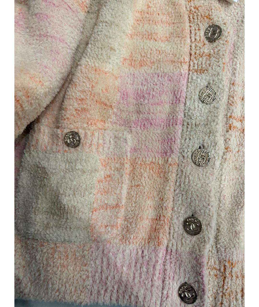 CHANEL Мульти шерстяной кардиган, фото 3