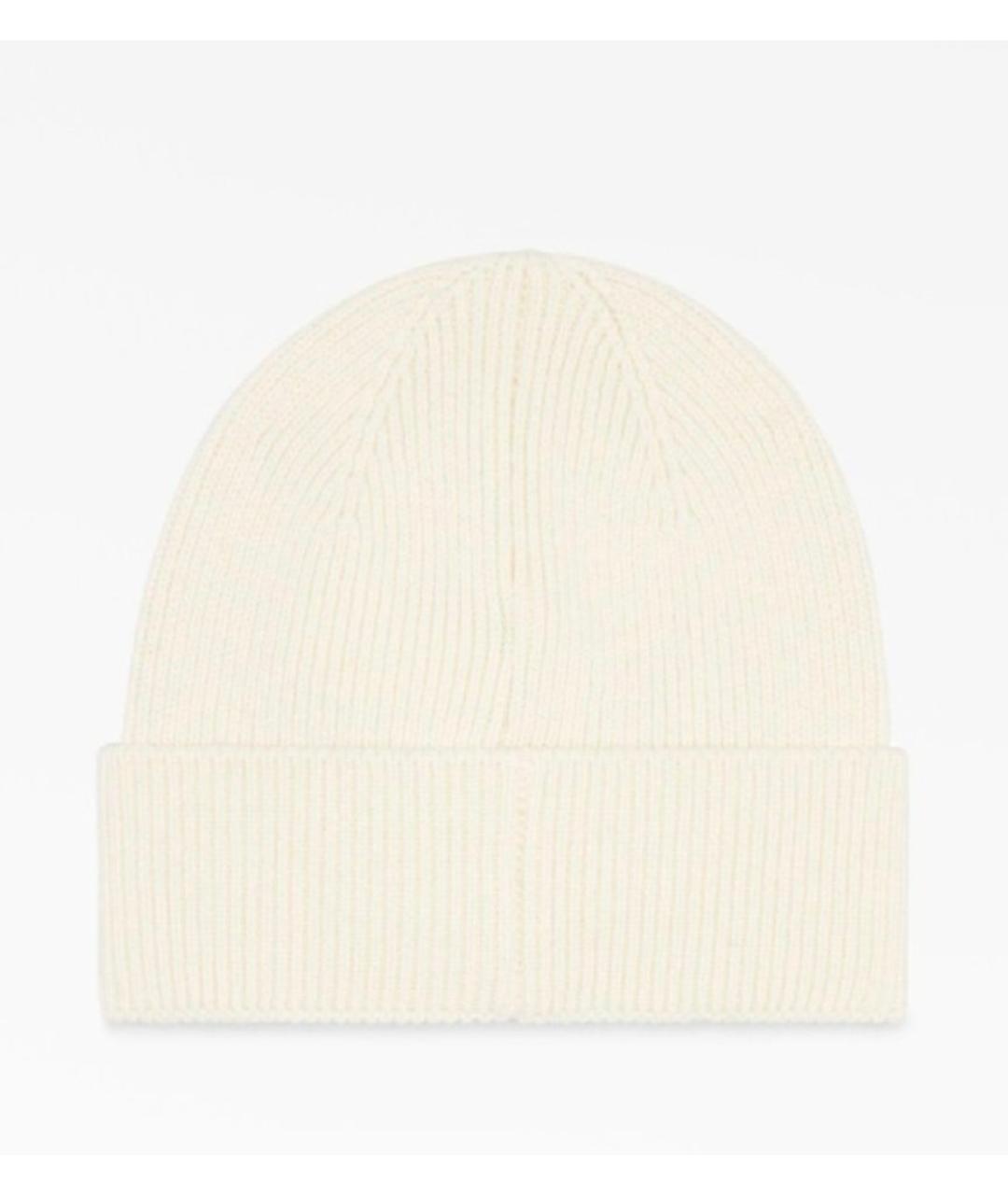 DIESEL Белая шерстяная шапка, фото 2