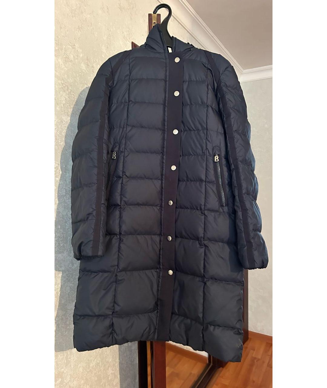 BOGNER Темно-синий полиэстеровый пуховик, фото 9