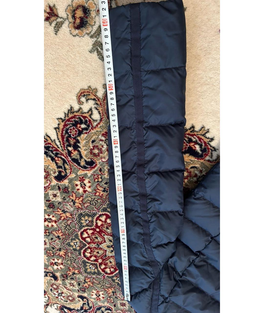 BOGNER Темно-синий полиэстеровый пуховик, фото 8