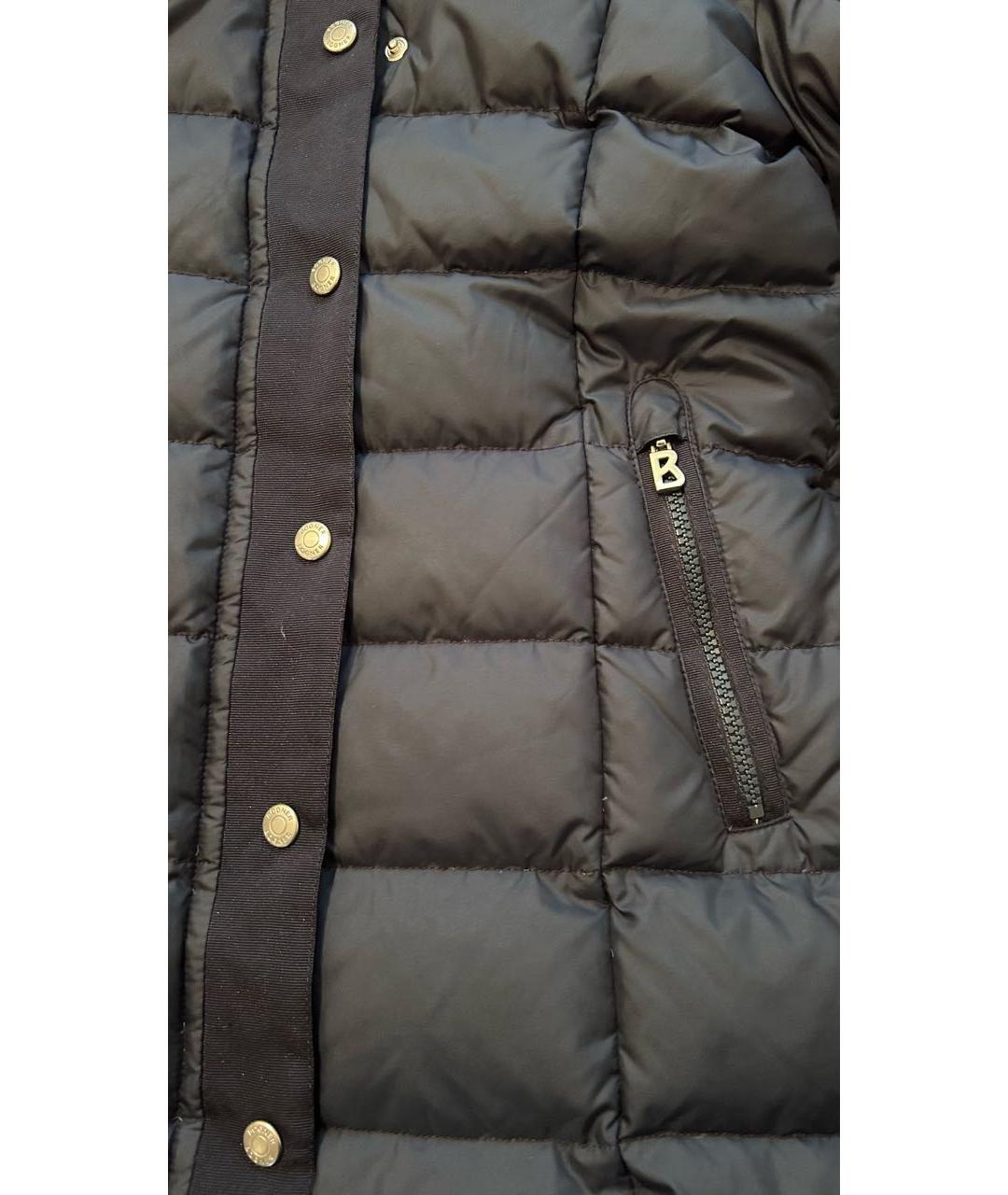 BOGNER Темно-синий полиэстеровый пуховик, фото 5