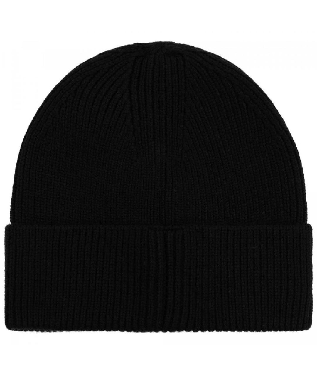 DIESEL Черная шерстяная шапка, фото 2