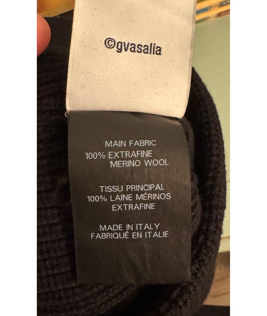 VETEMENTS Черная шерстяная шапка, фото 4