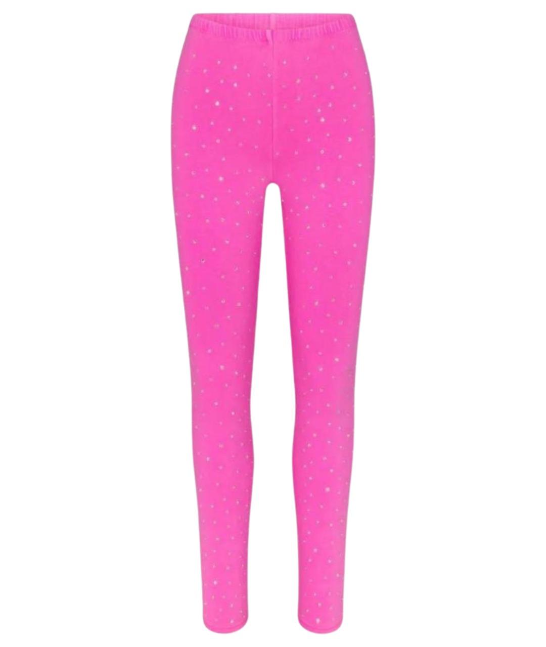 SKIMS Розовые хлопковые спортивные брюки и шорты, фото 1