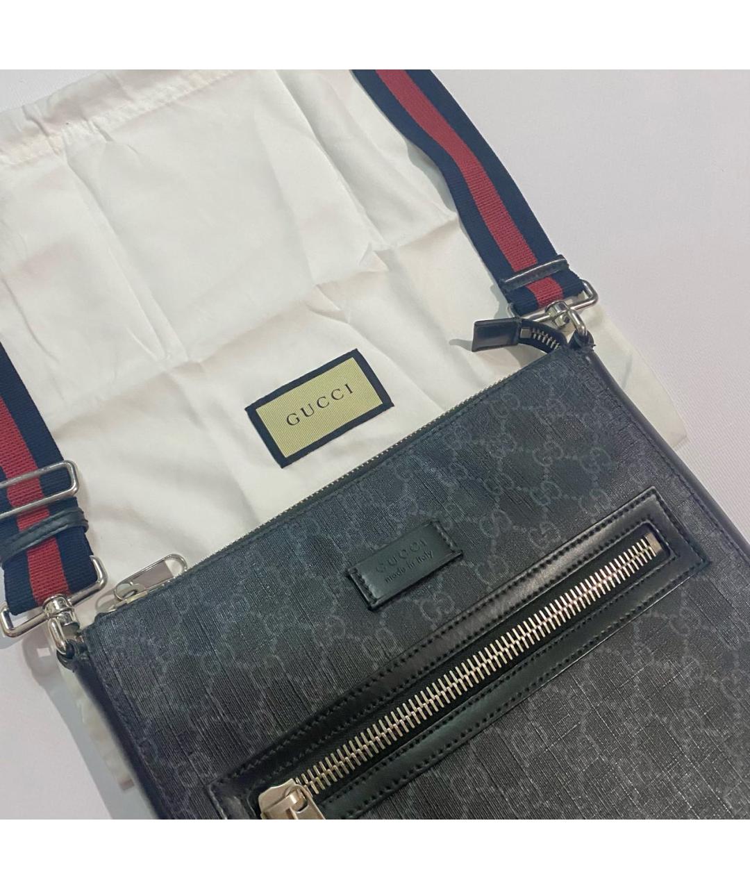 GUCCI Черная сумка на плечо, фото 3