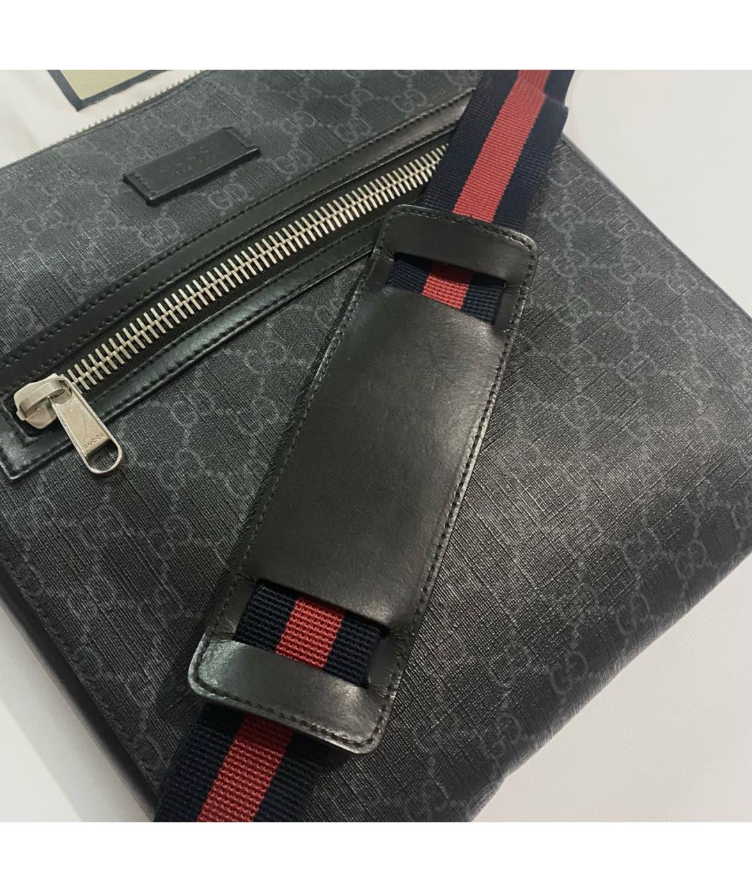 GUCCI Черная сумка на плечо, фото 4