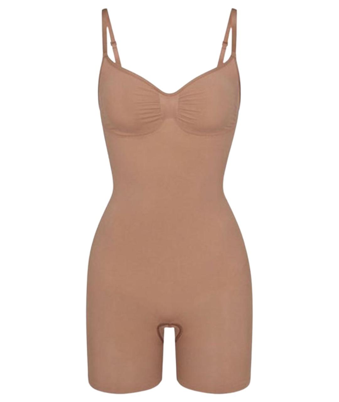 SKIMS Бежевое боди, фото 1