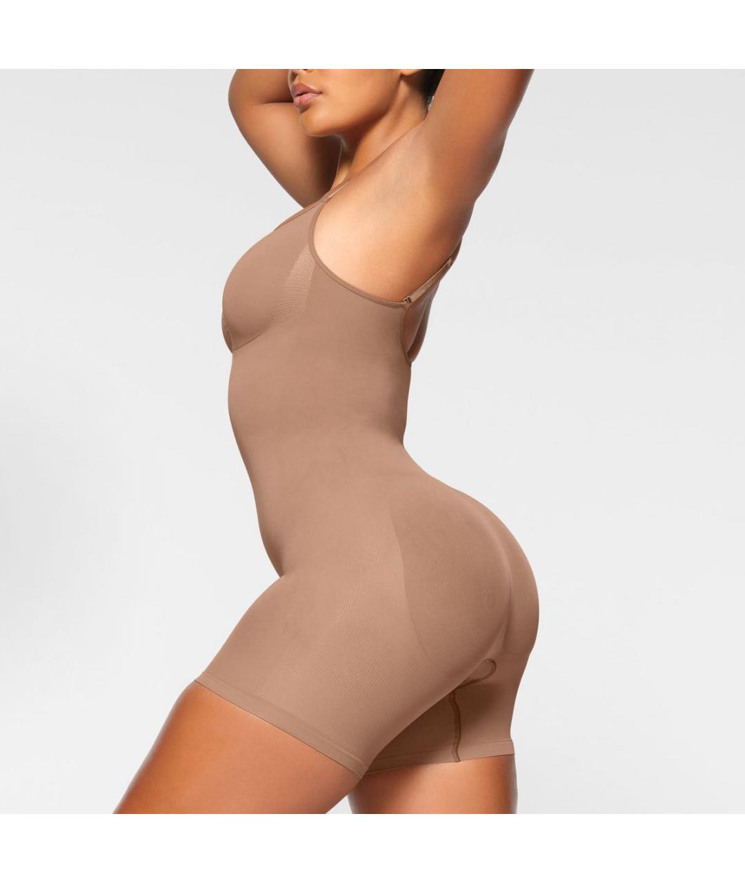SKIMS Бежевое боди, фото 4