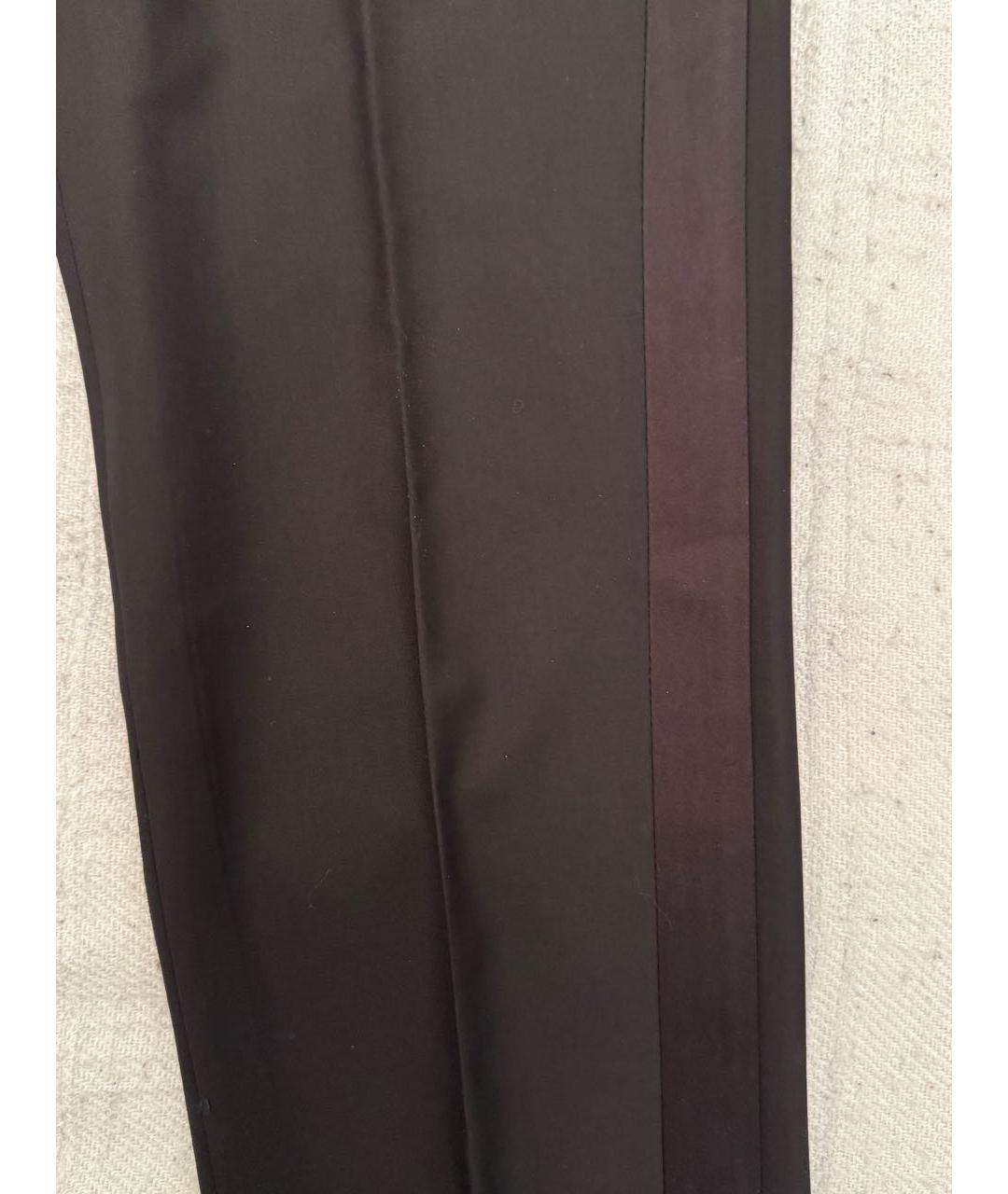 TOM FORD Черные шерстяные классические брюки, фото 3