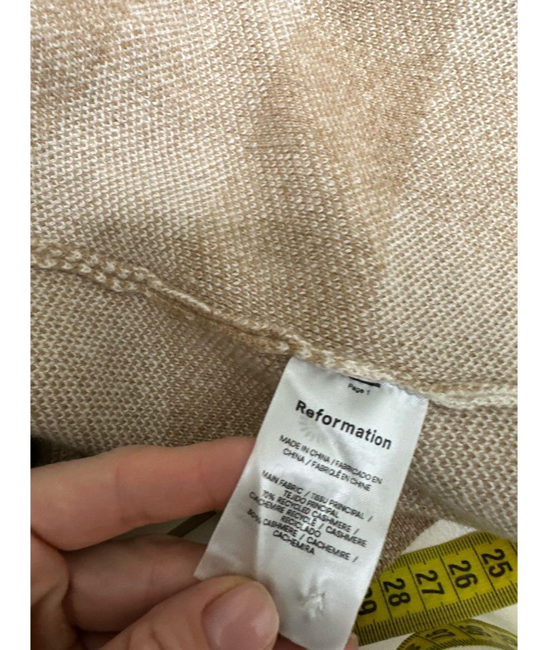 REFORMATION Мульти кашемировый кардиган, фото 5