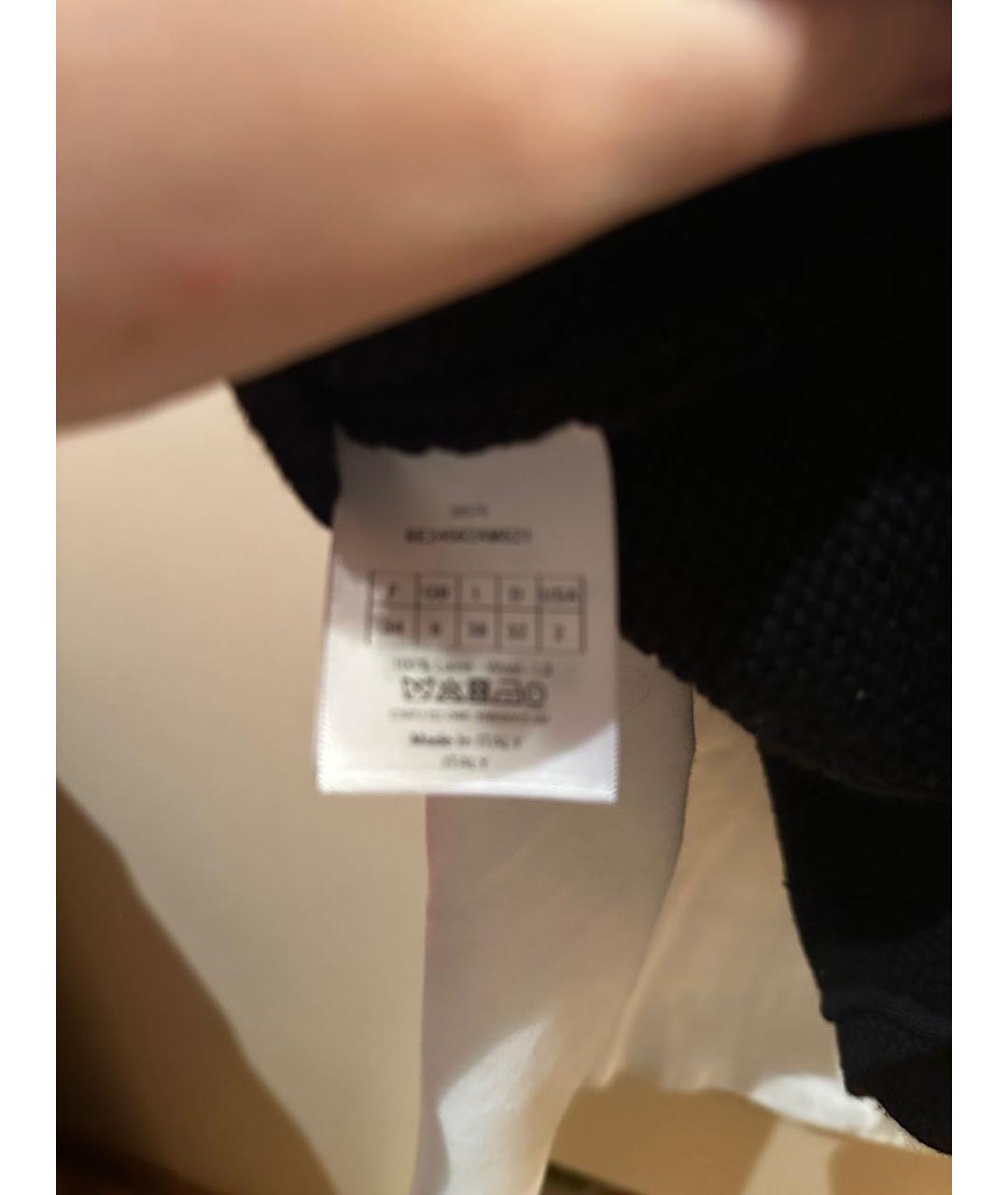 CHRISTIAN DIOR Черная шерстяная жилетка, фото 6